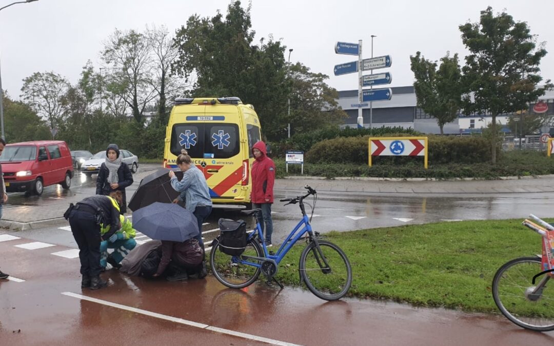 Ongeval letsel westelijke randweg Broek op Langedijk