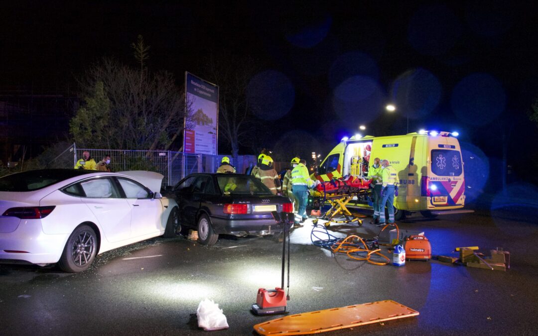 Zwaar ongeval Voorburggracht Zuid-Scharwoude