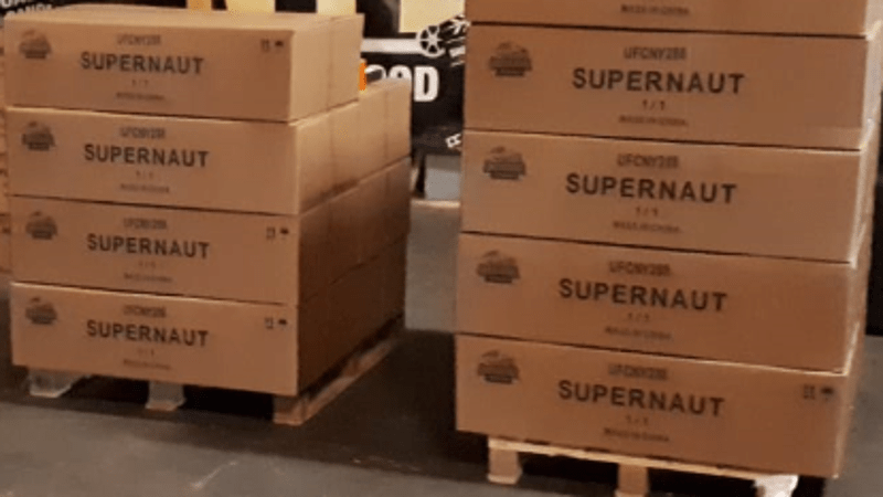 Twee aanhoudingen en 1620 kg illegaal vuurwerk in beslag genomen