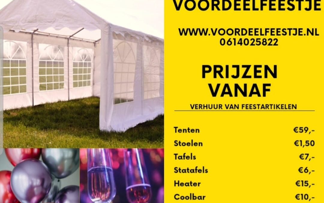 Voordeelfeestje.nl kijkt positief vooruit