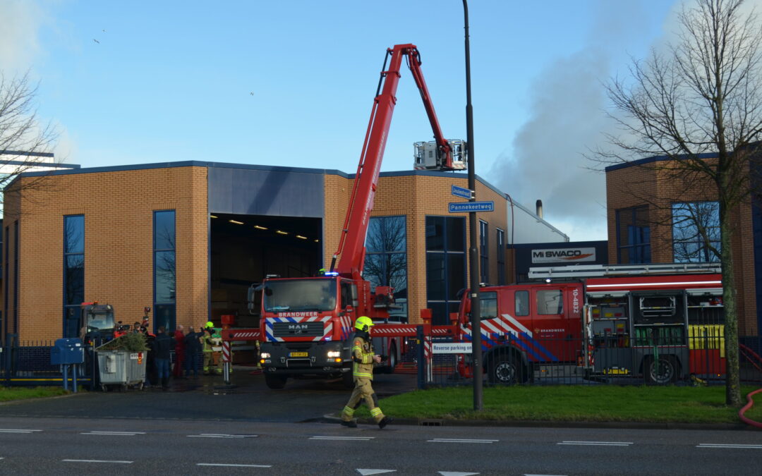 Brand bedrijfspand Pannekeetweg Heerhugowaard