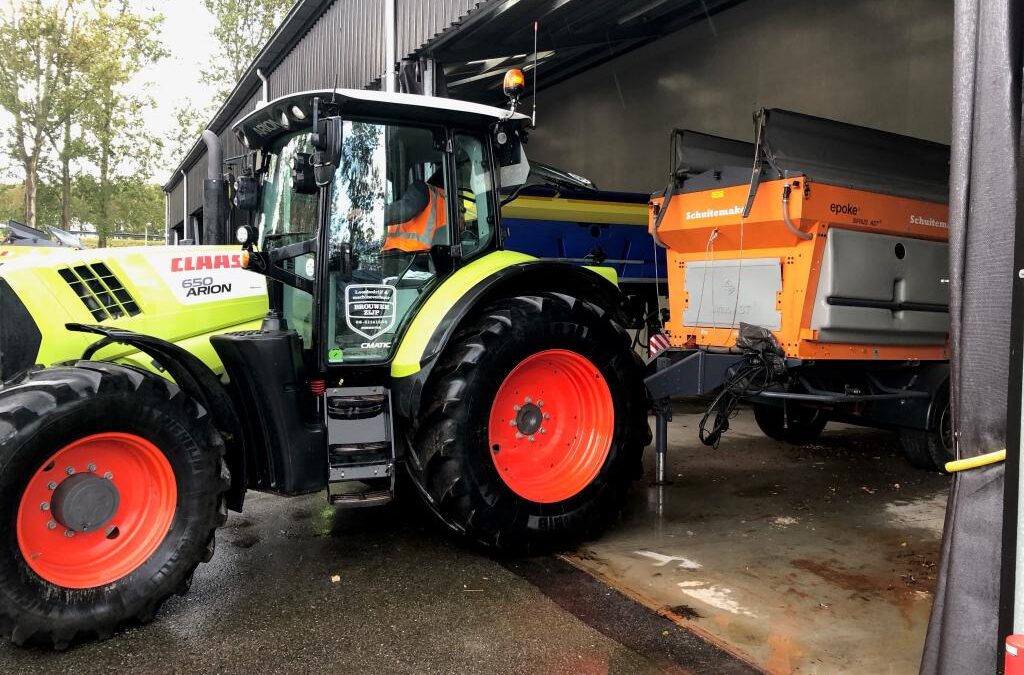 Interactieve strooikaart