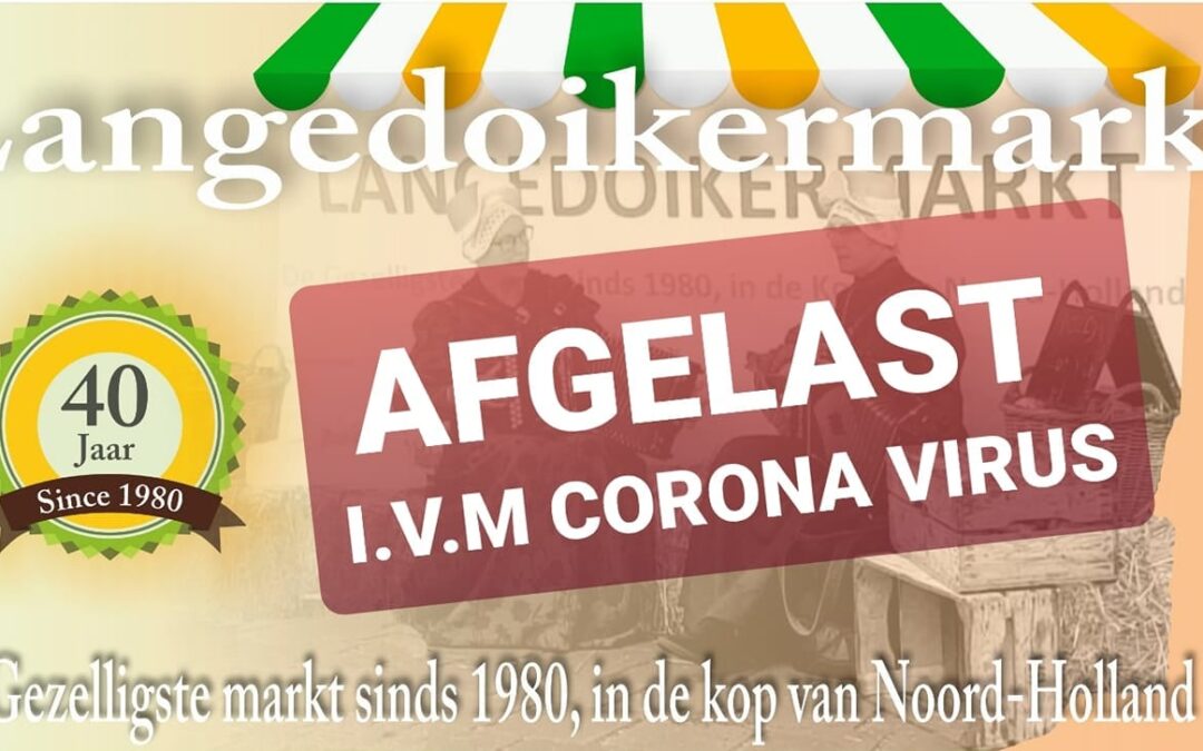 LANGEDOIKERMARKT 2021 GEANNULEERD !!