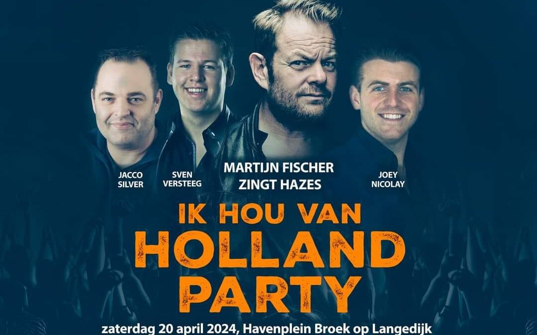 BROEKER KONINGSDAG!  FEESTWEEK van 19 t/m 27 april!